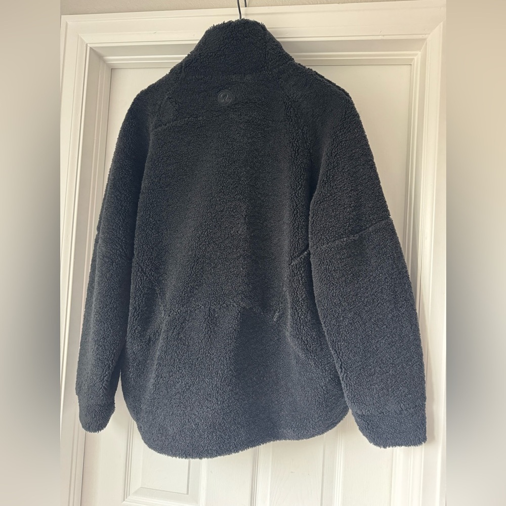 Scuba Oversized Fleece Funnel-Neck Half-Zip - Picture 2 of 8